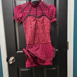 Weissman NWOT child large dance costume jazz lyrical tap solo